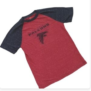 Urban Pipeline Ultimate Tee Atlanta Falcons Short Sleeve Red & Black Size M